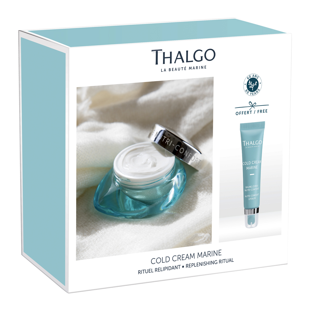 Thalgo Cold Marine replenishing ritual je huid te beschermen en te verzorgen