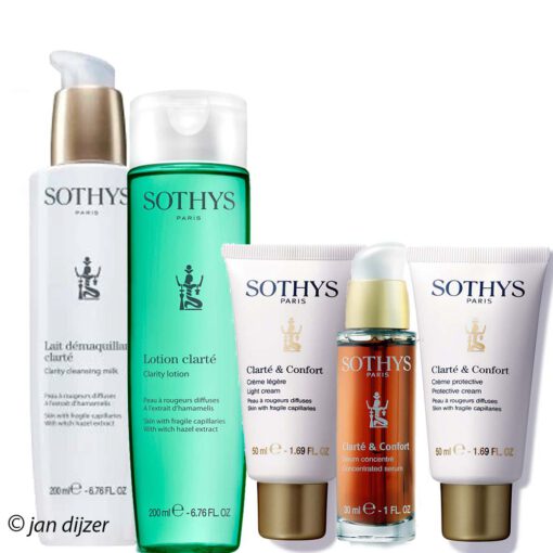 SOTHYS CLARTÉ & CONFORT SERUM CONCENTRÉ ELK HUIDTYPE MET ZICHTBARE BLOEDVAATJES